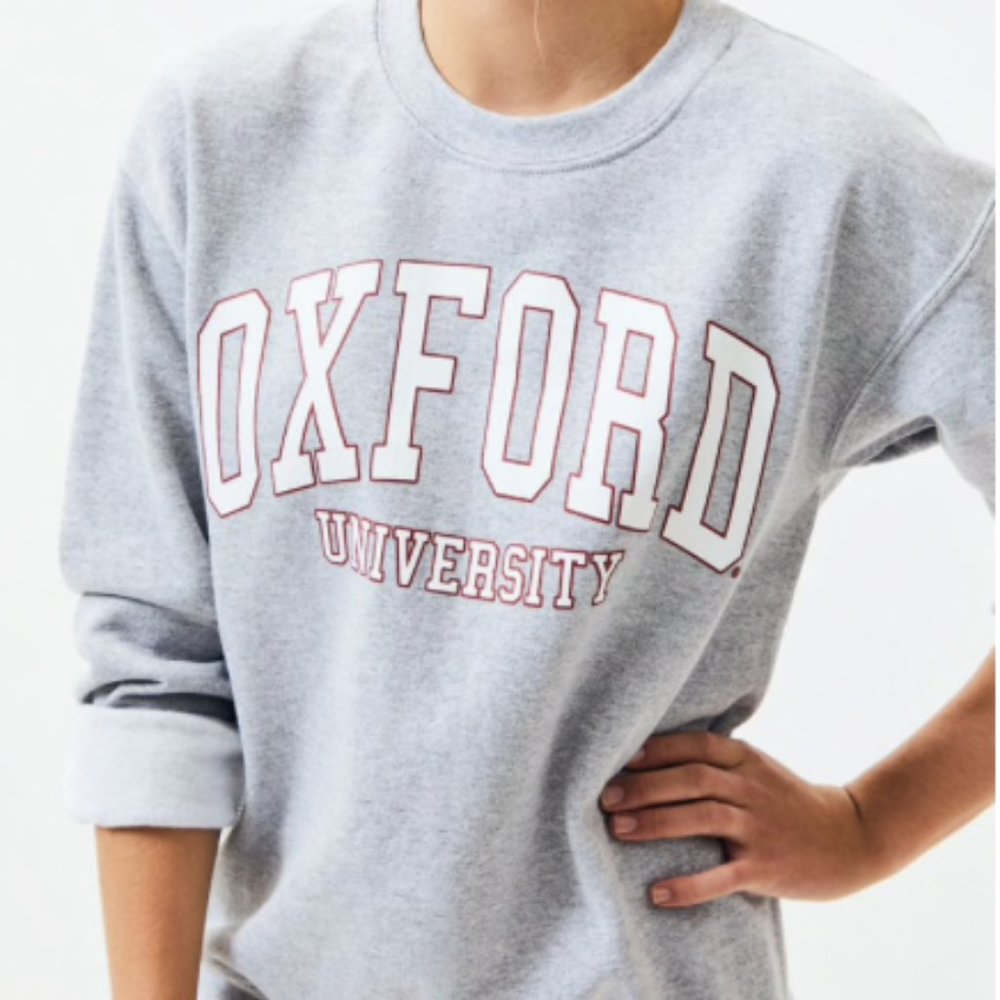 Oxford University College Crewneck